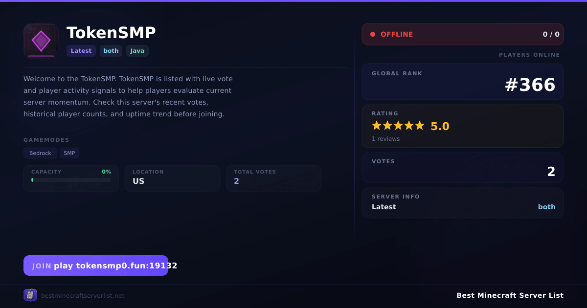 Best SMP Bedrock Minecraft Servers 2026 | Best Minecraft Server List
